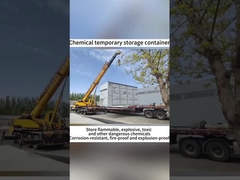किस तरह के कंटेनर ज्वलनशील और विस्फोटक रसायनों के भंडारण के लिए उपयुक्त हैं?*