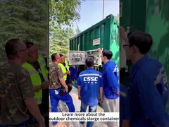 पेशेवर आउटडोर रासायनिक भंडारण समाधान की तलाश में?