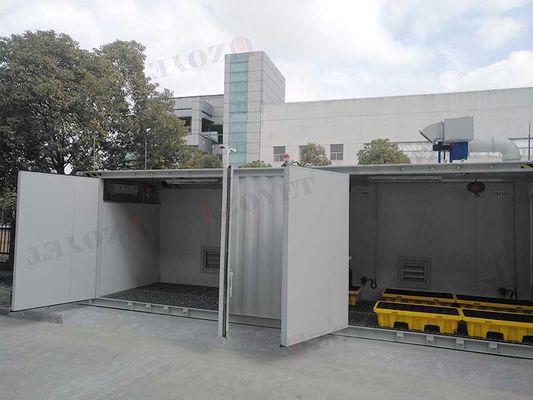 रासायनिक भंडारण कंटेनर लघु अवधि पोर्टेबल भंडारण इकाइयां