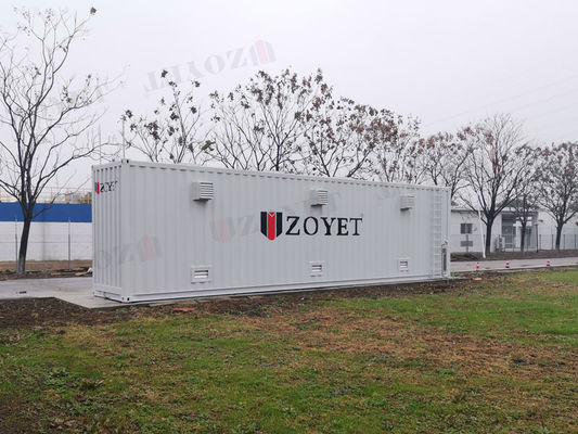 निर्माण स्थलों के लिए रिमोट मॉनिटरिंग के साथ भारी शुल्क विस्फोट प्रूफ आउटडोर गैस सिलेंडर भंडारण कंटेनर