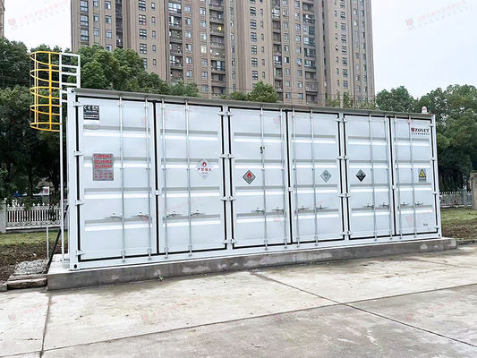 आग या विद्युत से गरम असफल्ट Un T3 20Ft Bitumen Transport Tank Container बिक्री के लिए